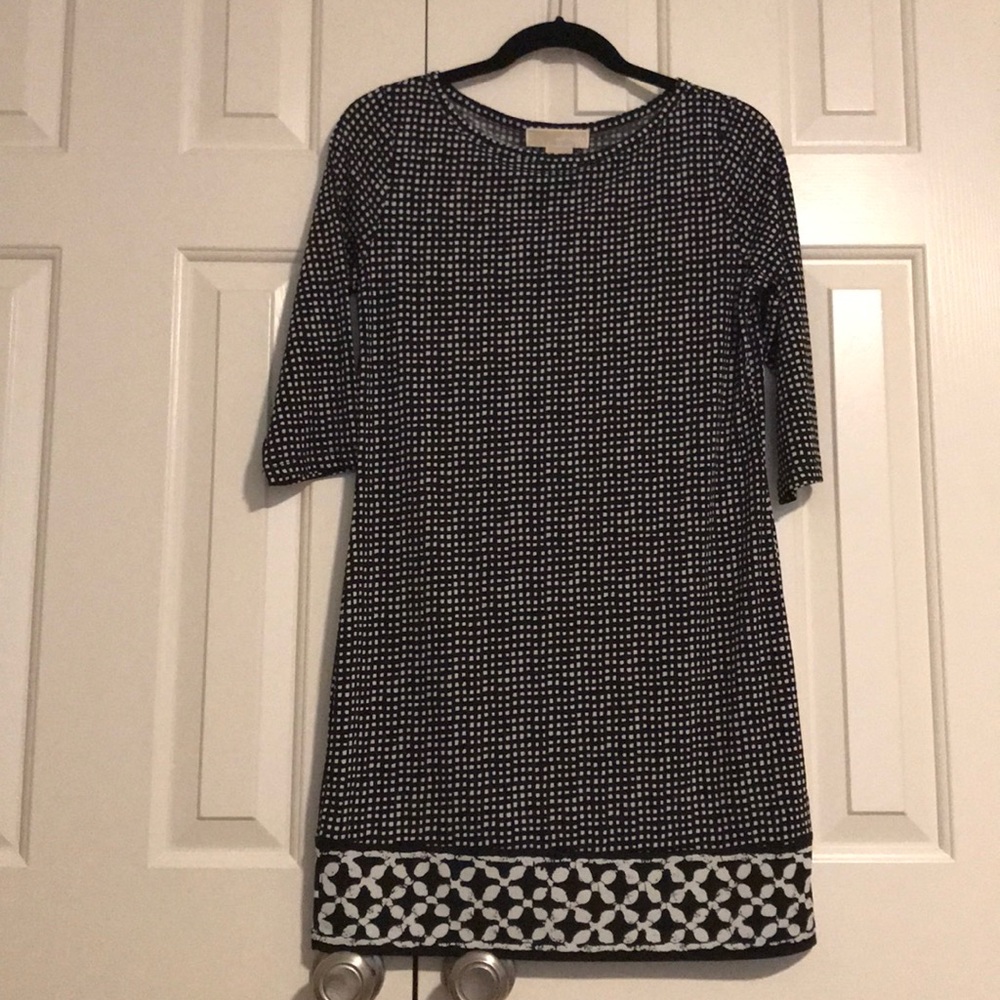 Michael Kors black and white dress!